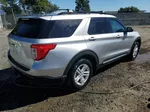 2021 Ford Explorer Xlt Silver vin: 1FMSK8DH0MGB79859