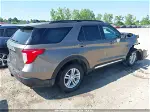 2021 Ford Explorer Xlt Champagne vin: 1FMSK8DH0MGB87248