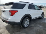 2020 Ford Explorer Xlt White vin: 1FMSK8DH1LGA79252