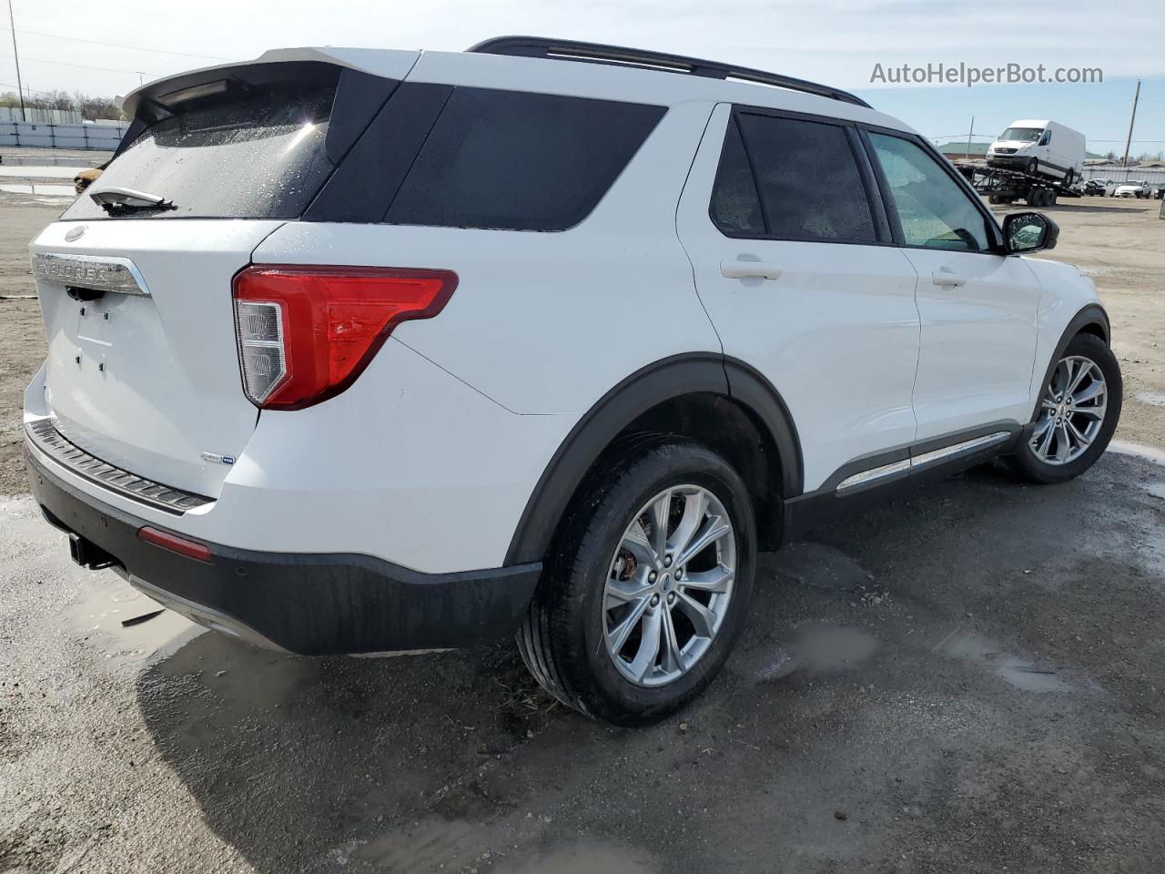 2020 Ford Explorer Xlt Белый vin: 1FMSK8DH1LGA79252