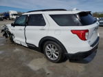 2020 Ford Explorer Xlt White vin: 1FMSK8DH1LGA79252