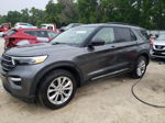 2020 Ford Explorer Xlt Gray vin: 1FMSK8DH1LGA89229