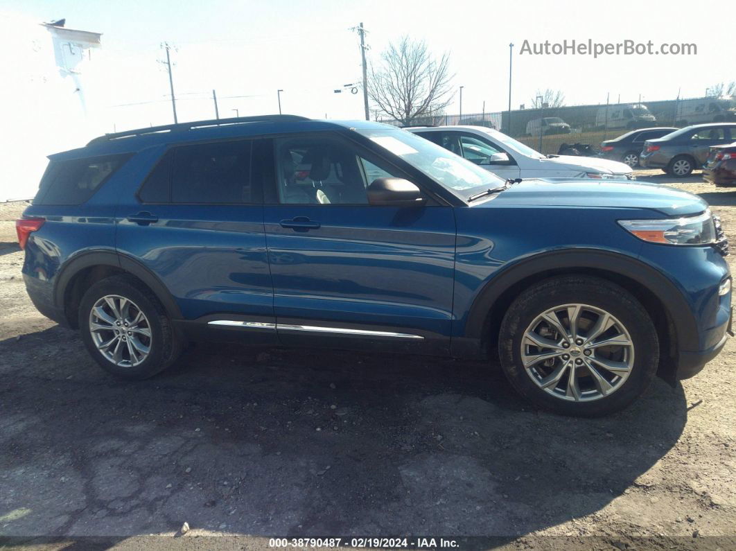 2020 Ford Explorer Xlt Синий vin: 1FMSK8DH1LGB49834