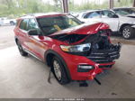 2020 Ford Explorer Xlt Red vin: 1FMSK8DH1LGC47486