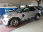 2021 Ford Explorer Xlt Silver vin: 1FMSK8DH1MGB13756