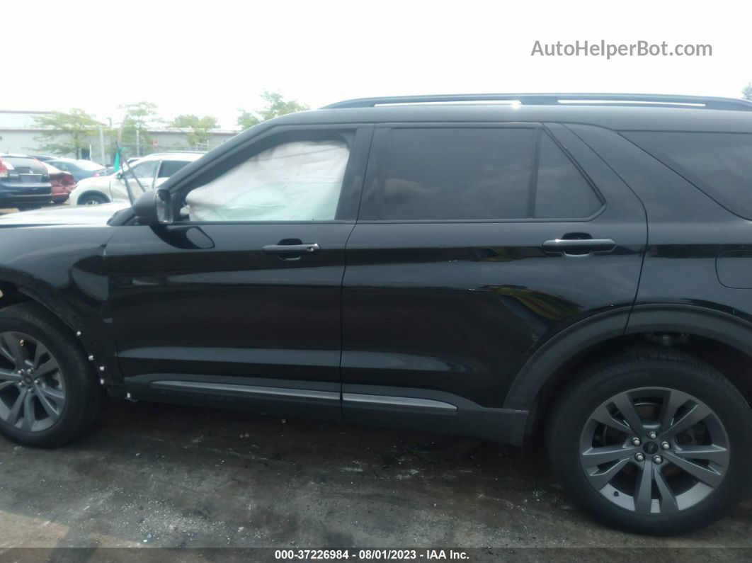 2021 Ford Explorer Xlt Черный vin: 1FMSK8DH1MGC11766