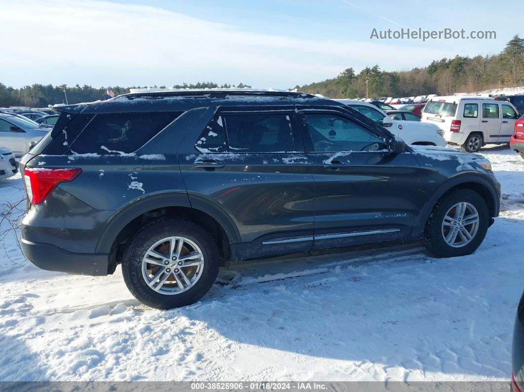 2020 Ford Explorer Xlt Gray vin: 1FMSK8DH2LGB88920