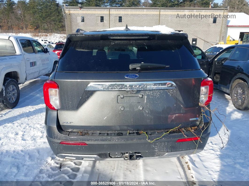 2020 Ford Explorer Xlt Gray vin: 1FMSK8DH2LGB88920