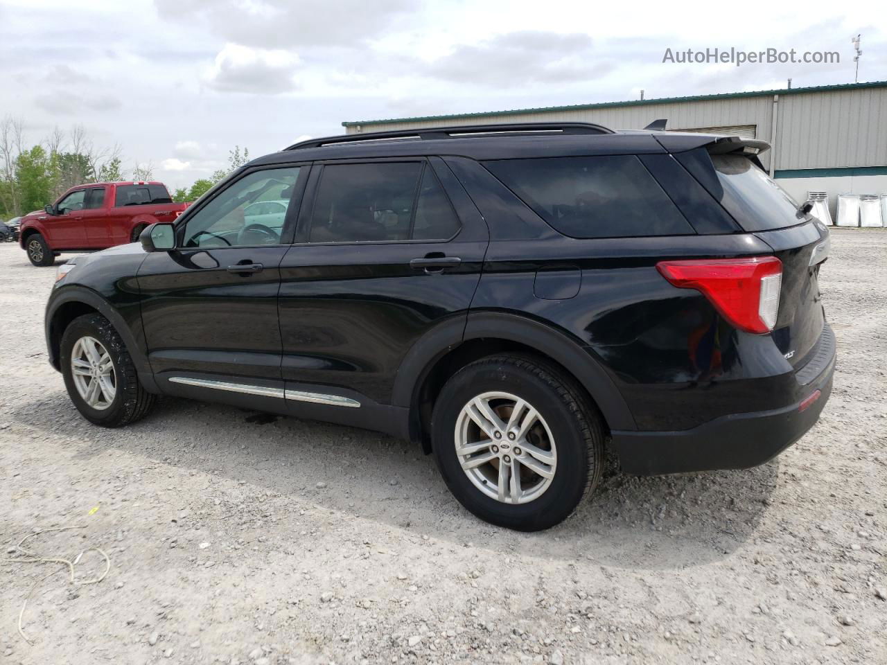 2021 Ford Explorer Xlt Black vin: 1FMSK8DH2MGA58508