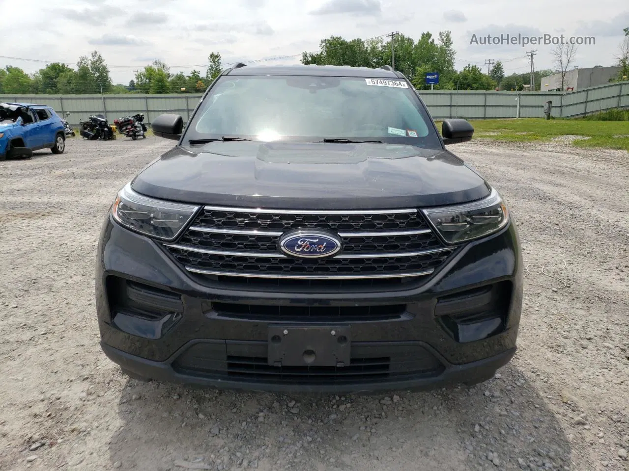 2021 Ford Explorer Xlt Black vin: 1FMSK8DH2MGA58508