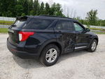 2021 Ford Explorer Xlt Black vin: 1FMSK8DH2MGA58508