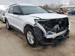 2021 Ford Explorer Xlt White vin: 1FMSK8DH2MGB59936