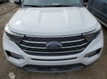 2021 Ford Explorer Xlt White vin: 1FMSK8DH2MGC45103