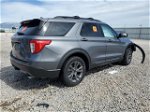 2021 Ford Explorer Xlt Gray vin: 1FMSK8DH3MGA95244