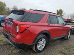 2021 Ford Explorer Xlt Burgundy vin: 1FMSK8DH3MGC40444