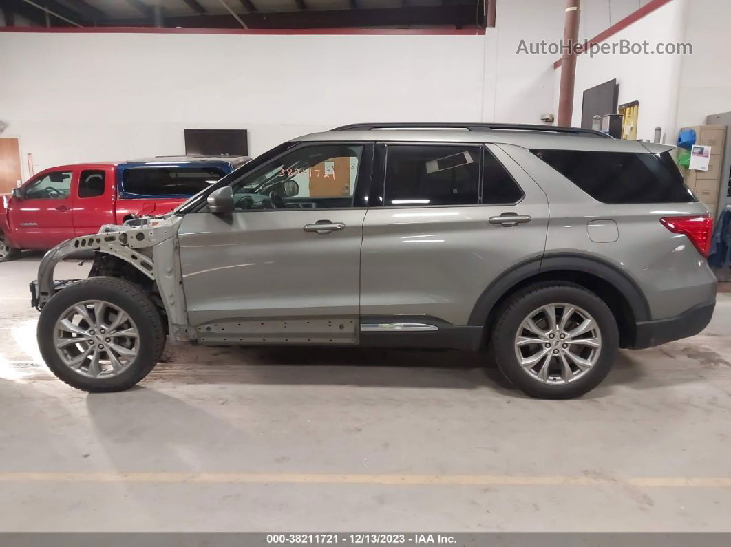 2020 Ford Explorer Xlt Gray vin: 1FMSK8DH4LGA79326