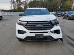 2020 Ford Explorer Xlt White vin: 1FMSK8DH4LGB09828