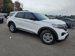 2020 Ford Explorer Xlt White vin: 1FMSK8DH4LGB09828