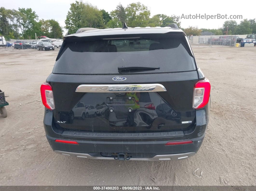 2020 Ford Explorer Xlt Black vin: 1FMSK8DH4LGB63047