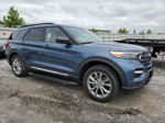 2020 Ford Explorer Xlt Blue vin: 1FMSK8DH4LGB91625