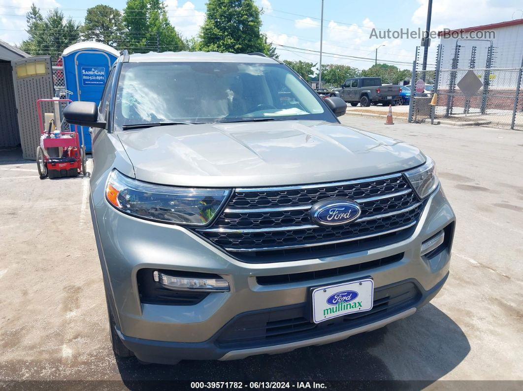 2020 Ford Explorer Xlt Green vin: 1FMSK8DH4LGB94704