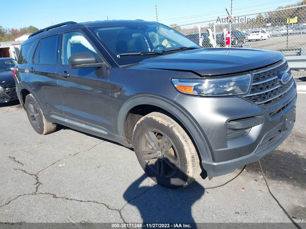 2020 Ford Explorer Xlt Серый vin: 1FMSK8DH4LGC56652