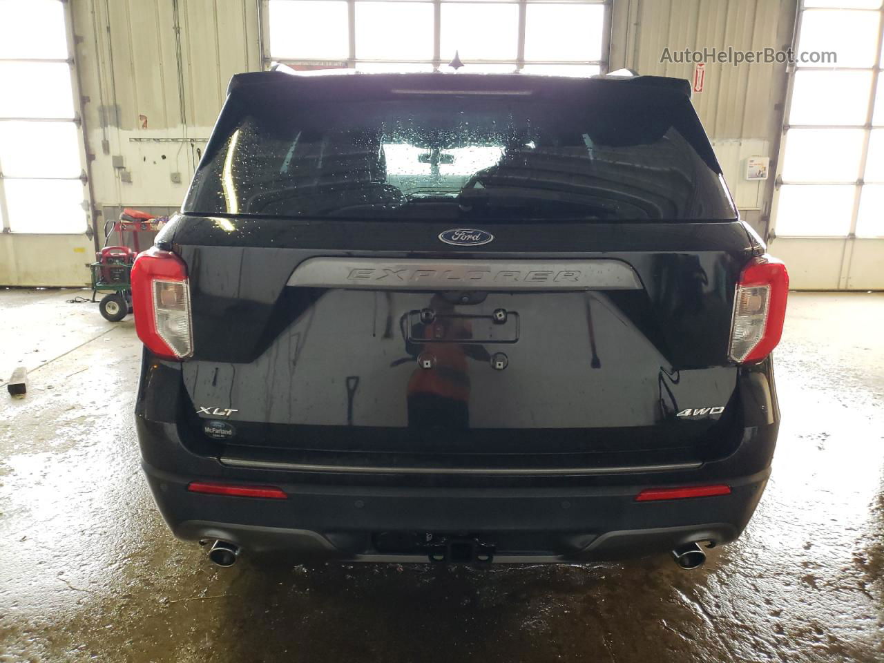 2021 Ford Explorer Xlt Black vin: 1FMSK8DH4MGA00612