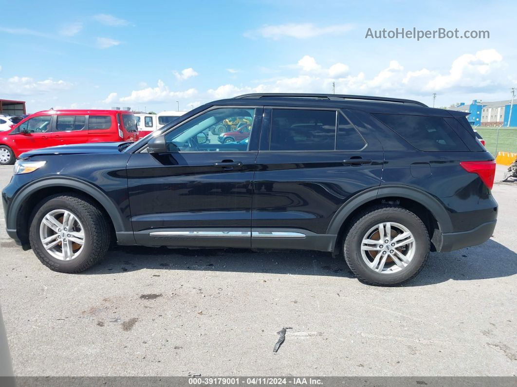 2021 Ford Explorer Xlt Черный vin: 1FMSK8DH4MGA87573