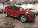 2020 Ford Explorer Xlt Red vin: 1FMSK8DH5LGA70229