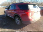 2020 Ford Explorer Xlt Red vin: 1FMSK8DH5LGB08445