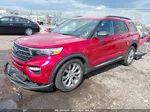 2020 Ford Explorer Xlt Red vin: 1FMSK8DH5LGB20241