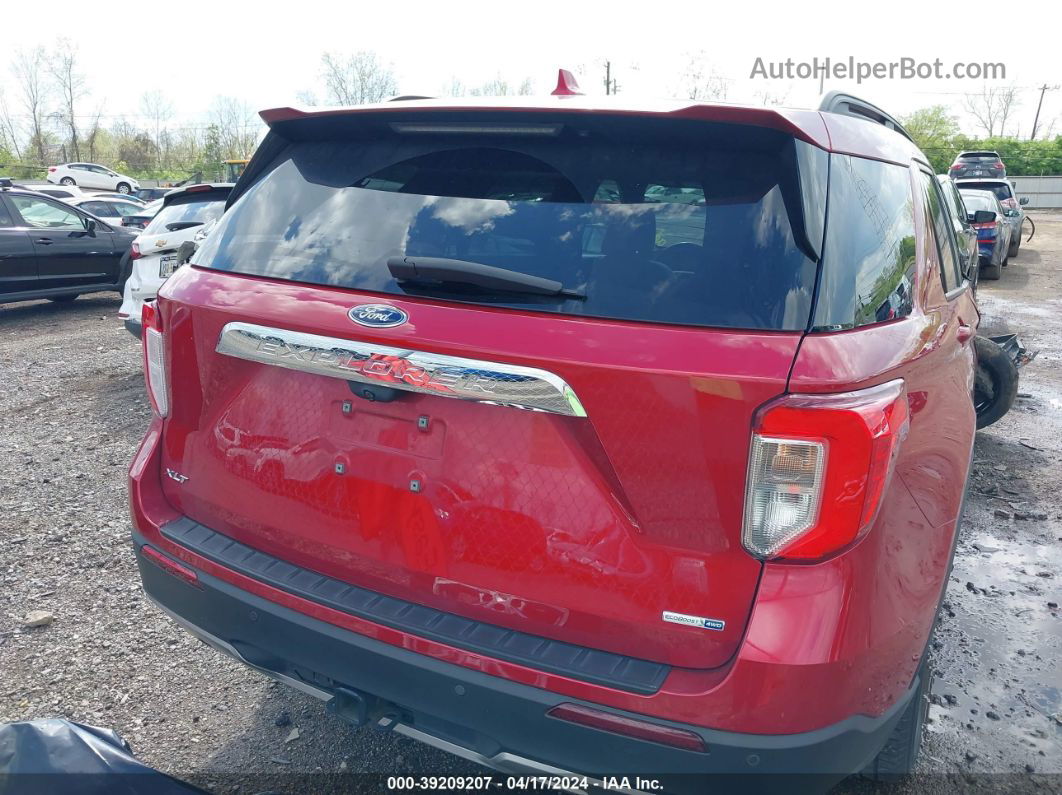 2020 Ford Explorer Xlt Red vin: 1FMSK8DH5LGB20241