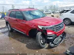 2020 Ford Explorer Xlt Red vin: 1FMSK8DH5LGB20241