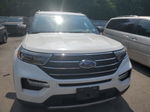 2020 Ford Explorer Xlt White vin: 1FMSK8DH5LGC18489