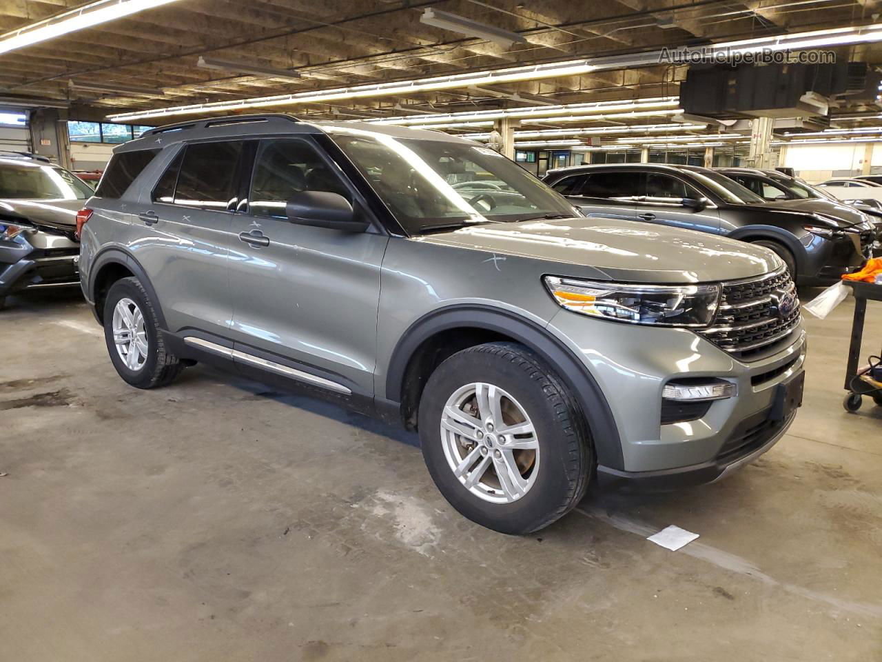 2020 Ford Explorer Xlt Charcoal vin: 1FMSK8DH6LGA77982