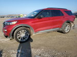 2020 Ford Explorer Xlt Red vin: 1FMSK8DH6LGB82425