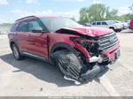 2020 Ford Explorer Xlt Red vin: 1FMSK8DH6LGC87837