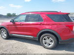 2020 Ford Explorer Xlt Red vin: 1FMSK8DH6LGC87837