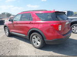 2020 Ford Explorer Xlt Red vin: 1FMSK8DH6LGC87837