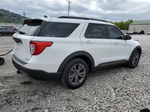 2021 Ford Explorer Xlt White vin: 1FMSK8DH6MGC25145