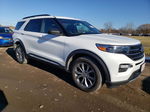 2020 Ford Explorer Xlt White vin: 1FMSK8DH7LGC07915