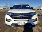 2020 Ford Explorer Xlt White vin: 1FMSK8DH7LGC07915