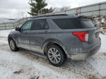 2021 Ford Explorer Xlt Gray vin: 1FMSK8DH7MGA59315