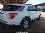 2020 Ford Explorer Xlt White vin: 1FMSK8DH8LGA82245