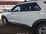 2020 Ford Explorer Xlt White vin: 1FMSK8DH8LGA82245