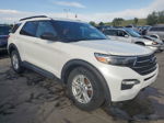 2020 Ford Explorer Xlt White vin: 1FMSK8DH8LGB50494