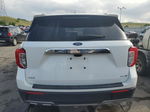 2020 Ford Explorer Xlt White vin: 1FMSK8DH8LGB50494