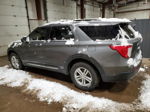 2021 Ford Explorer Xlt Gray vin: 1FMSK8DH8MGA48288