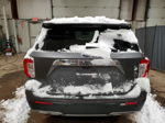 2021 Ford Explorer Xlt Gray vin: 1FMSK8DH8MGA48288