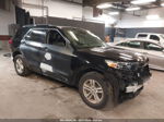 2021 Ford Explorer Xlt Black vin: 1FMSK8DH8MGA54222